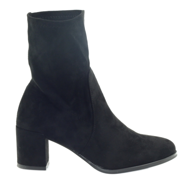 Bottines Lycra noires de Sergio leone le noir Bottines Lycra noires de Sergio leone le noir