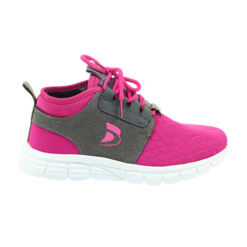 Befado chaussures de sport pour enfants 516Y033 rose gris Befado chaussures de sport pour enfants 516Y033 rose gris