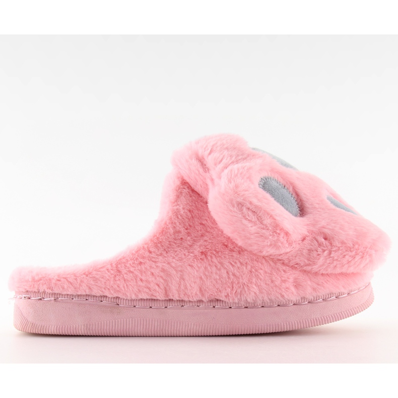 Chaussons femme rose et gris DD93 W.PINK