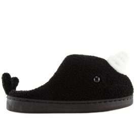 Chaussons femme noirs DD92 Noir