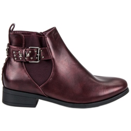 Sweet Shoes Bottes chelsea rock rouge Sweet Shoes Bottes chelsea rock rouge