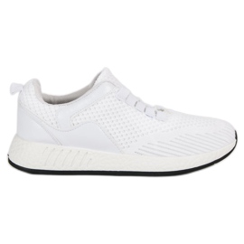 Chaussures de sport légères blanc