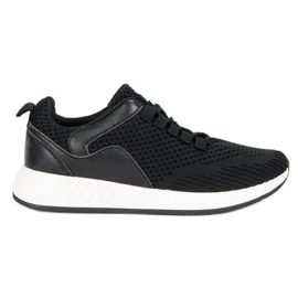 Chaussures de sport légères le noir