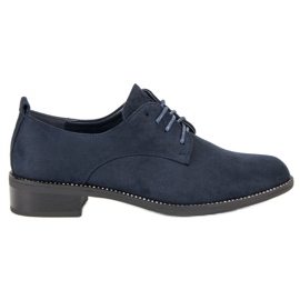 Marquiz Chaussures à lacets bleu marine