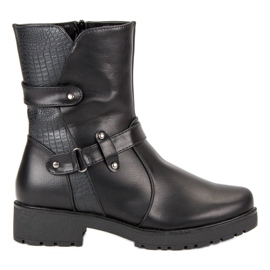 Bottes chaudes Ouvriers noir