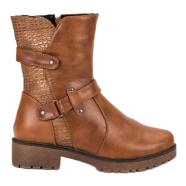 Bottes chaudes Ouvriers brun