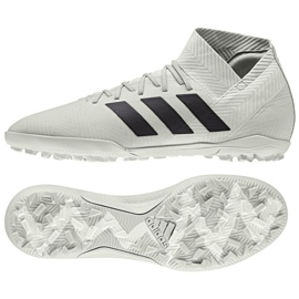 Chaussures de foot Adidas Nemeziz Tango 18.3 Tf M DB2212 blanc blanc