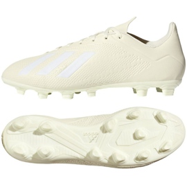 Chaussures de foot Adidas X 18.4 Fg M DB2187 blanche
