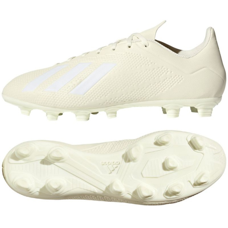 Chaussures de foot Adidas X 18.4 Fg M DB2187 blanche
