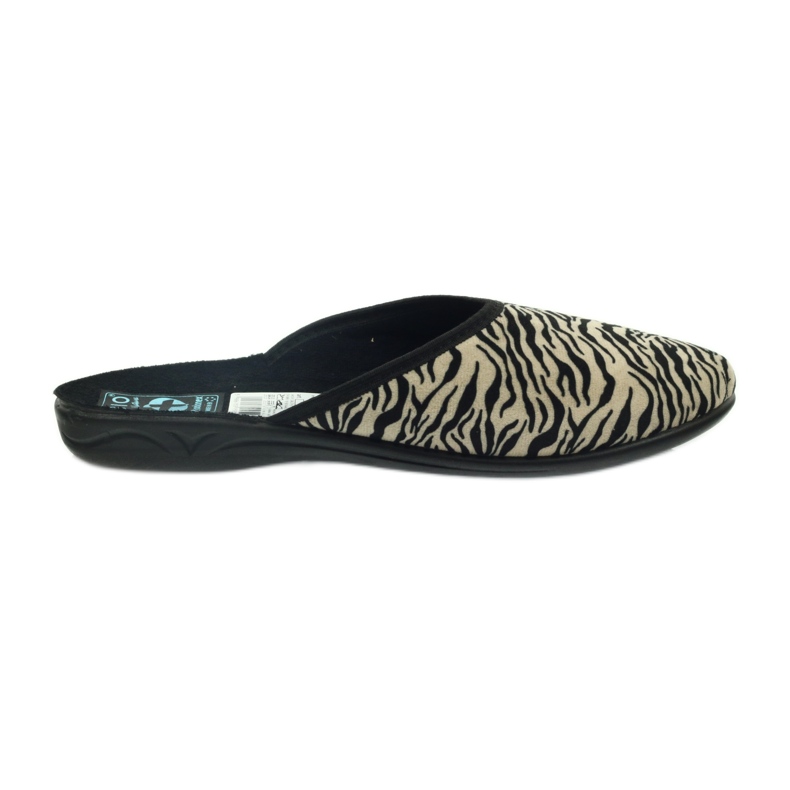 Adanex 15819 chaussons en velours le noir