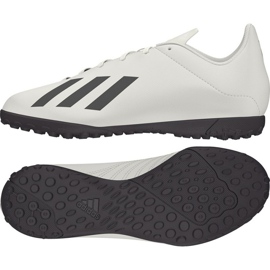 Les chaussures de foot adidas X Tango 18.4 Tf blanc