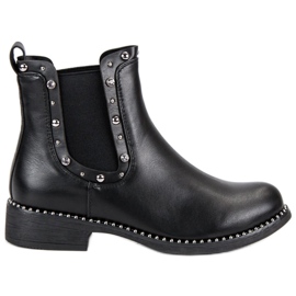 Erynn Bottes Rock Boot Jodhpur noir