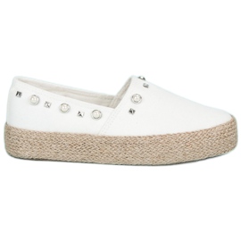 J. Star Espadrilles blanches