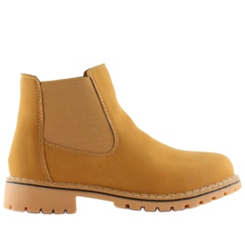 Chelsea boots camel 1367 Camel jaune