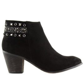 Bottes noires pour femmes noires L3526 Noir