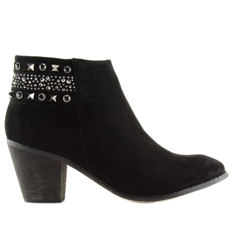 Bottes noires pour femmes noires L3526 Noir le noir