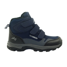 Mttrek Bottes velcro MT TREK 012 bleu marine noir