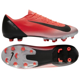 Chaussure de football Nike Mercurial Vapor 12 rouge