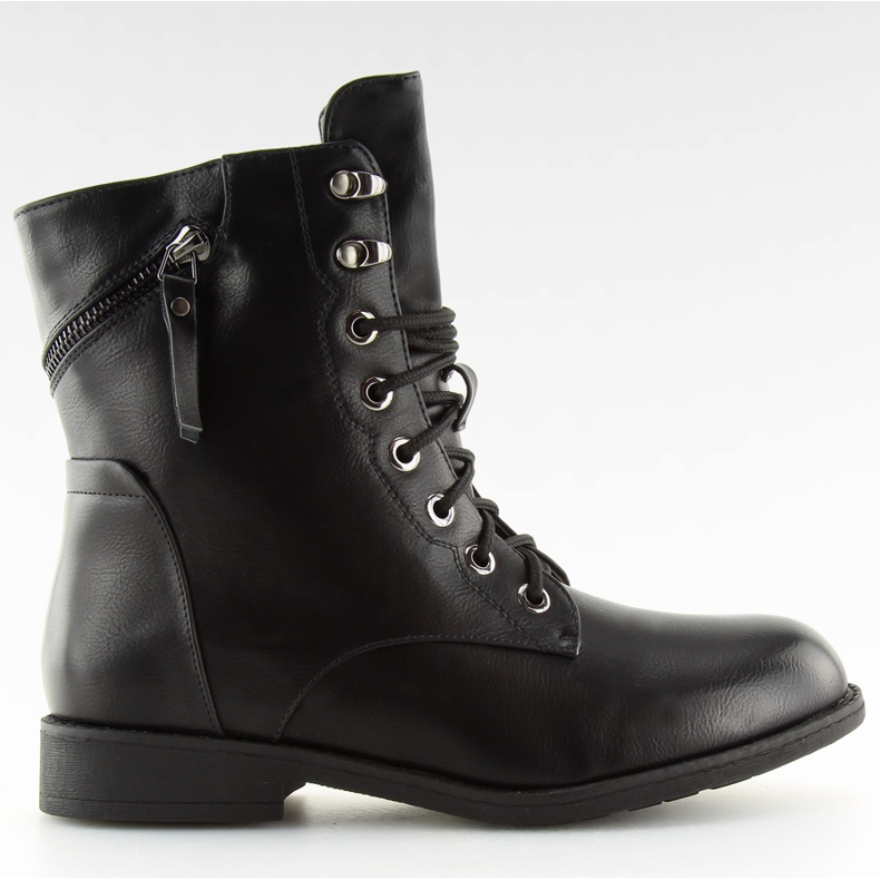 Bottines à lacets noir worky 168-177 noir le noir