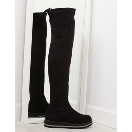 Bottes noires pour femmes 512-PG noir le noir