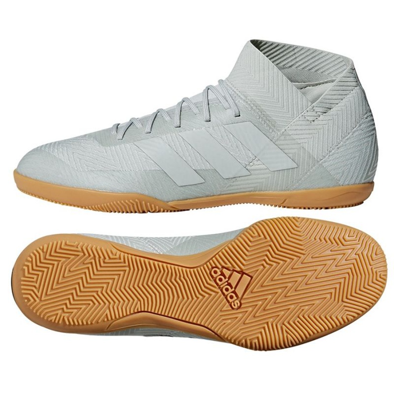 Adidas Nemeziz Tango 18.3 chaussures d'intérieur blanche Adidas Nemeziz Tango 18.3 chaussures d'intérieur blanche