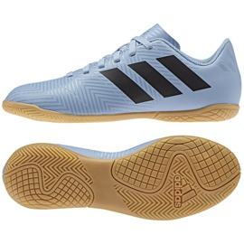 Chaussures indoor adidas Nemeziz Messi Tango In Jr DB2397 bleu bleu