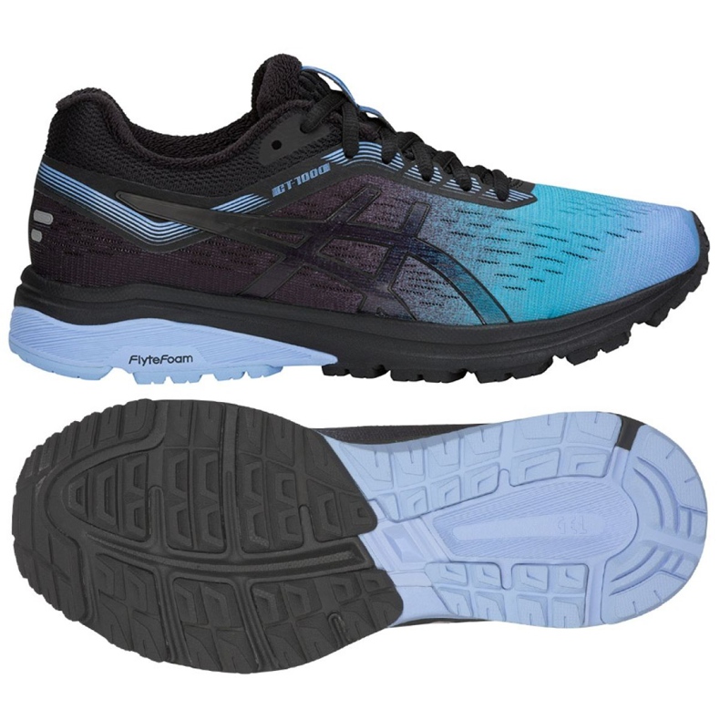Chaussures de course Asics GT-1000 7 Sp W 1012A120-400 le noir bleu