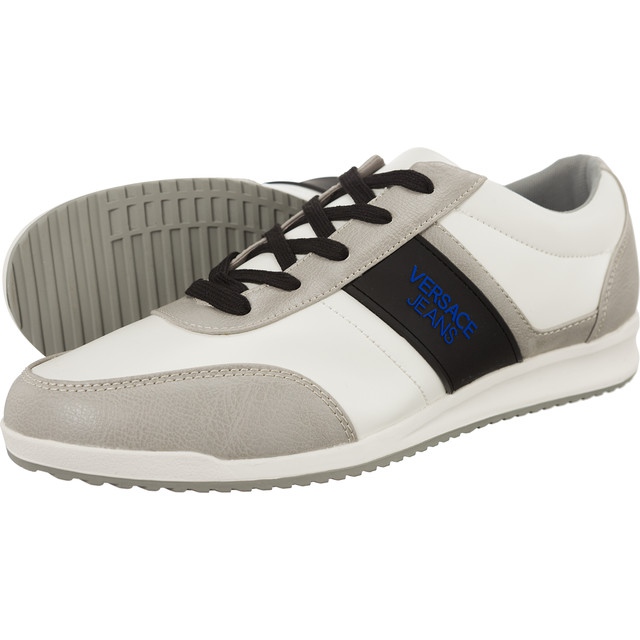 Versace Jeans Sneaker Uomo Dis B3 Mfa blanche le noir gris
