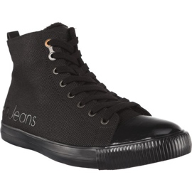 Calvin Klein Aron Waxy Twill Blk noir