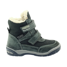 Bottes en cuir avec une membrane Bartuś gris