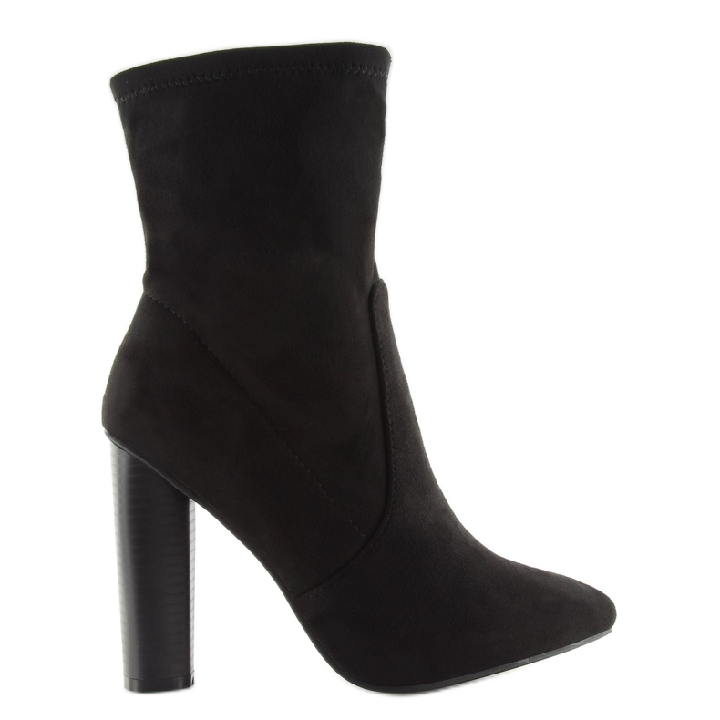 Bottes sur le poteau noir SY23P Noir le noir
