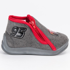 Pantoufles de voiture gris