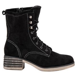 Filippo Travailleurs en daim noir