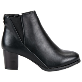 J. Star Bottes à la mode le noir