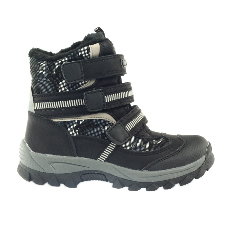 American Club Bottes américaines bottines bottes d'hiver 87433 noir blanche le noir gris American Club Bottes américaines bottines bottes d'hiver 87433 noir blanche le noir gris