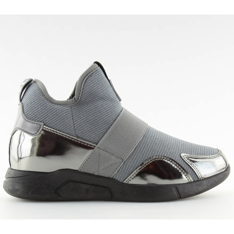 Gris NB227P Chaussures compensées grises