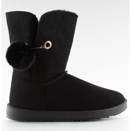 Emusy noir avec pompon SP04P noir