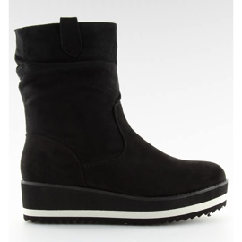 Bottes pour femmes noir JS7026 noir II-GAT le noir
