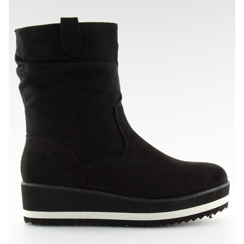 Bottes pour femmes noir JS7026 noir II-GAT le noir