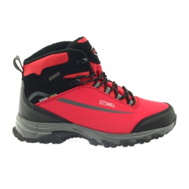 American Club Trekking softshell avec membrane noir rouge