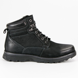 American Club Bottes hautes américaines noires