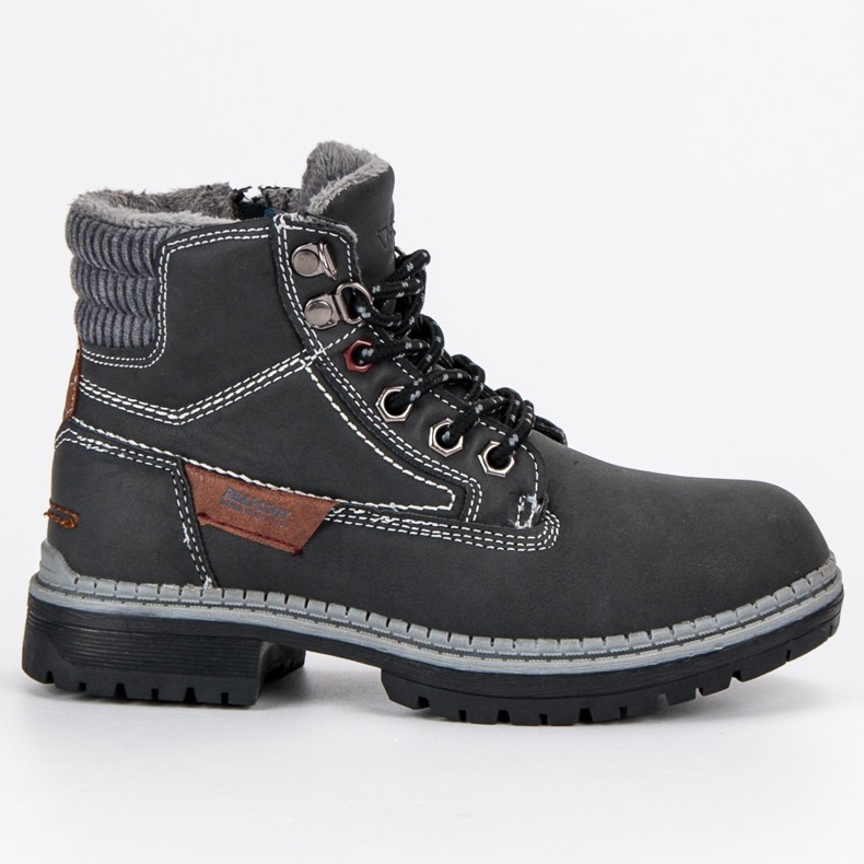 American Club Garçons trappeurs américains le noir American Club Garçons trappeurs américains le noir