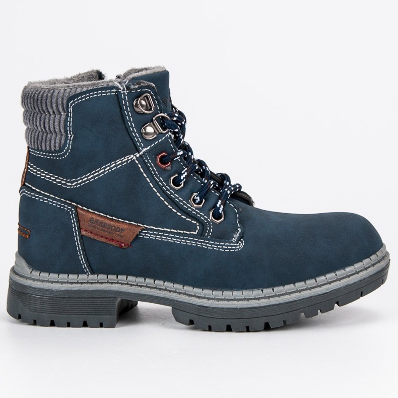 American Club Garçons trappeurs américains bleu