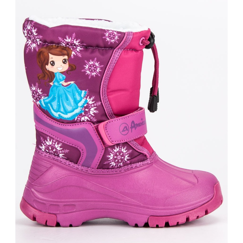 American Club Bottes américaines chaudes rose