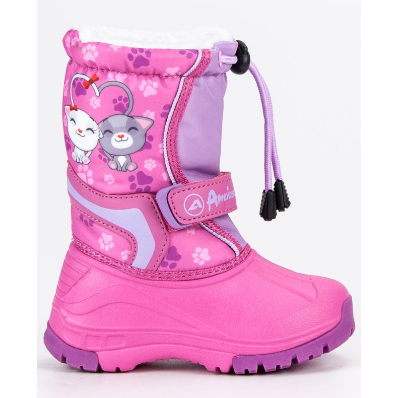 American Club Bottes américaines chaudes rose