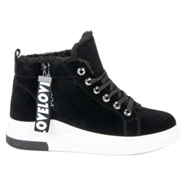 Baskets chaudes noir