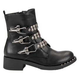 Sixth Sense Bottes motardes noires le noir