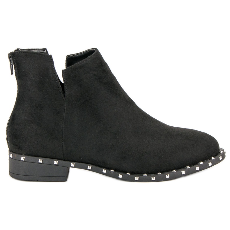 Bottines à fermeture éclair VICES le noir