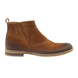 Bottines homme Riko Bottines Jodhpur 859 rouge multicolore