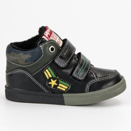 American Club Chaussons américains noir